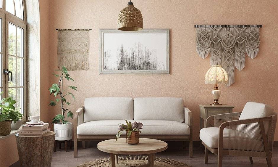 Decorating a rectangular living room with potted plants brings a touch of greenery to the space Decorating a rectangular living room with potted plants brings a touch of greenery to the space