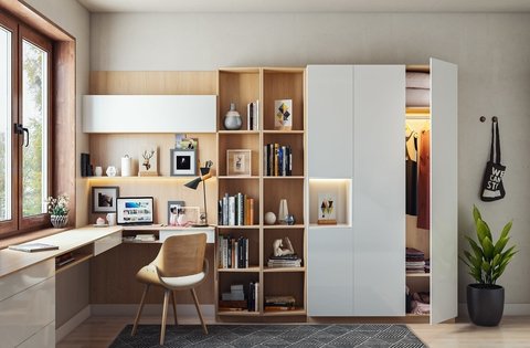 Home office designs by best interior designers in bangalore mumbai and hyderabad
