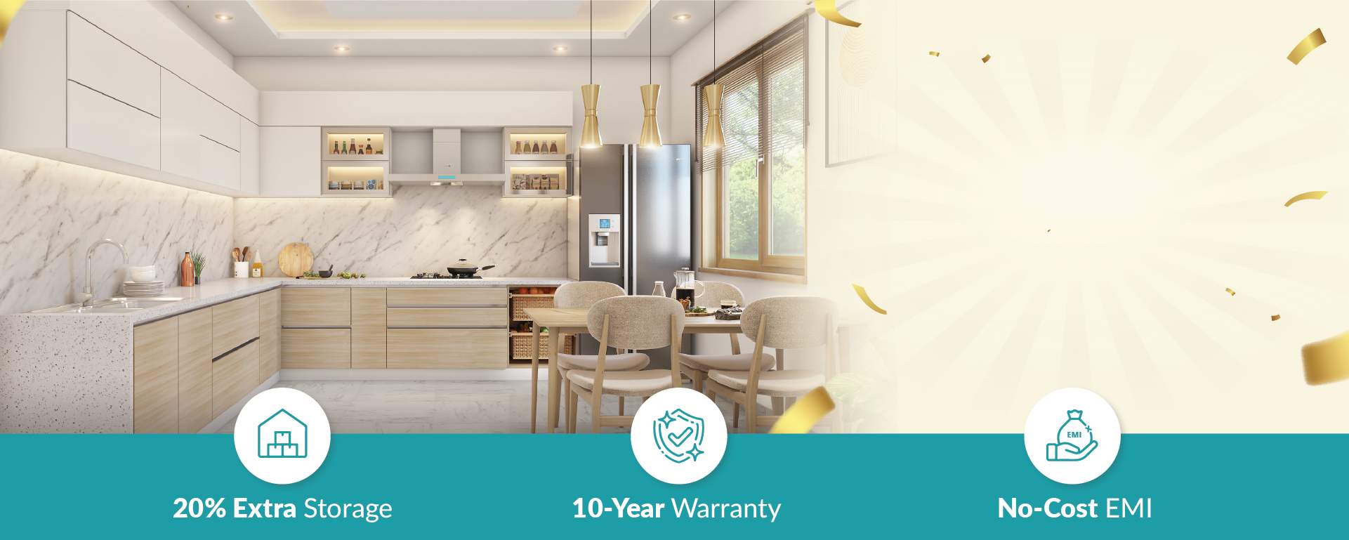 Modular kitchens in Chennai designed for every house