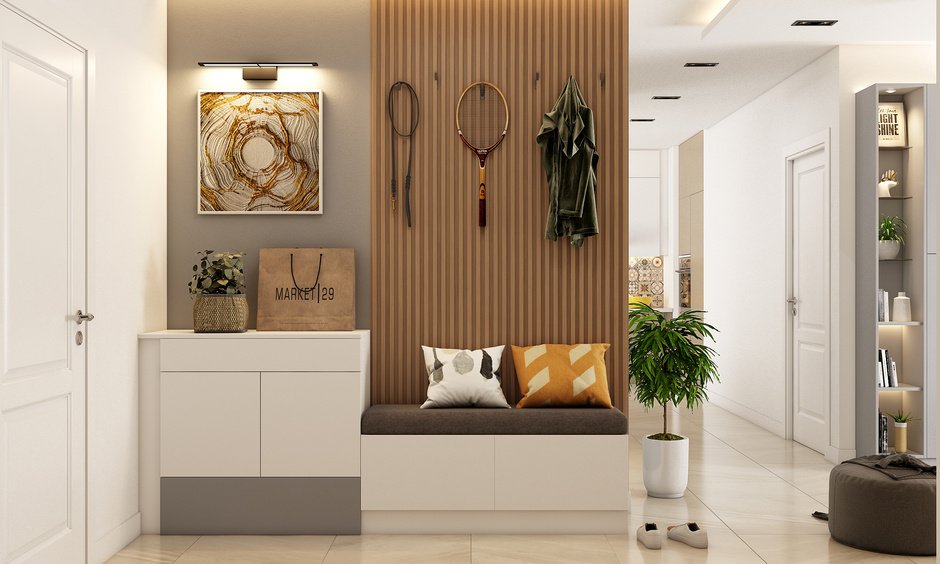 Shoe rack design with seating ideas for every home