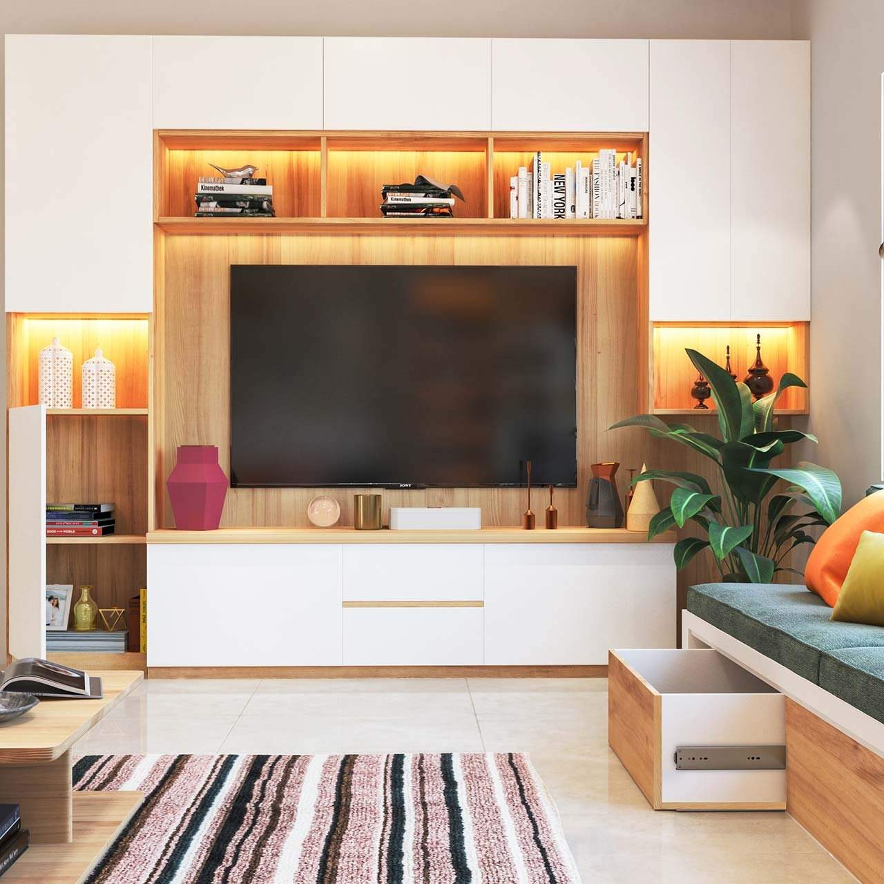 Best TV Cabinet Design Ideas For Living Room