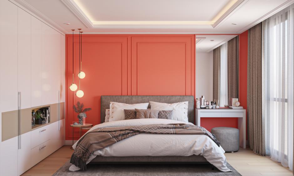 Dressing table positioned against the north or east wall in the master bedroom to promote positive energy.