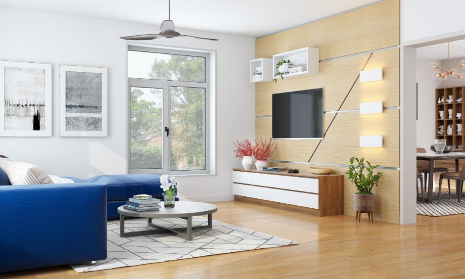 Stylish wall panelling designs for living room